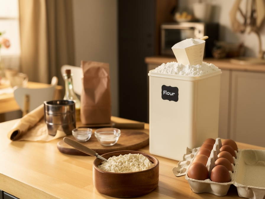 How to Build a Baking Station: The Flour, Sugar, and Dry Ingredient Setup Serious Bakers Use