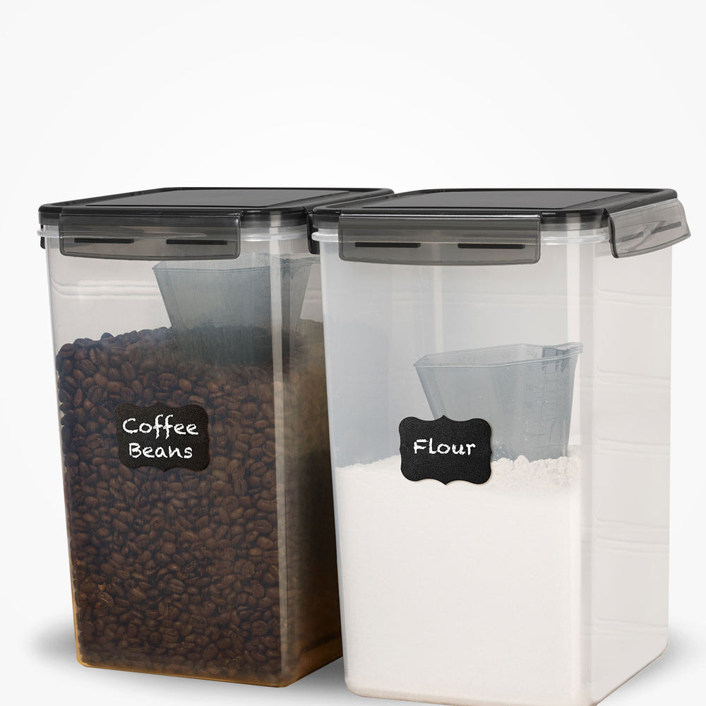 
                  
                    6.5L Plastic Food Container Set of 2 – Grey Lids
                  
                